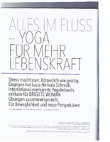 Alles im Fluss  Brigitte woman, Sept 2014