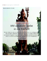 Deutsches Yoga-Forum, 2_2011, Die Weltansicht des Tantrismus